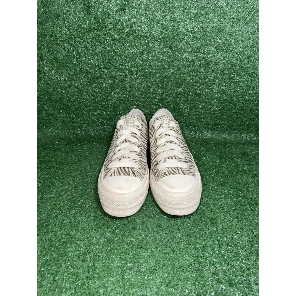 Converse Chuck Taylor All Star Platform Leopard Print Casual Shoe Women Size 8.5